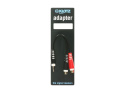 Stereo jack adapter 3,5mm -> 2 x RCA 0.2m