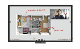 DuoBoard Korporacyjny Monitor Interaktywny Benq | CP8601K